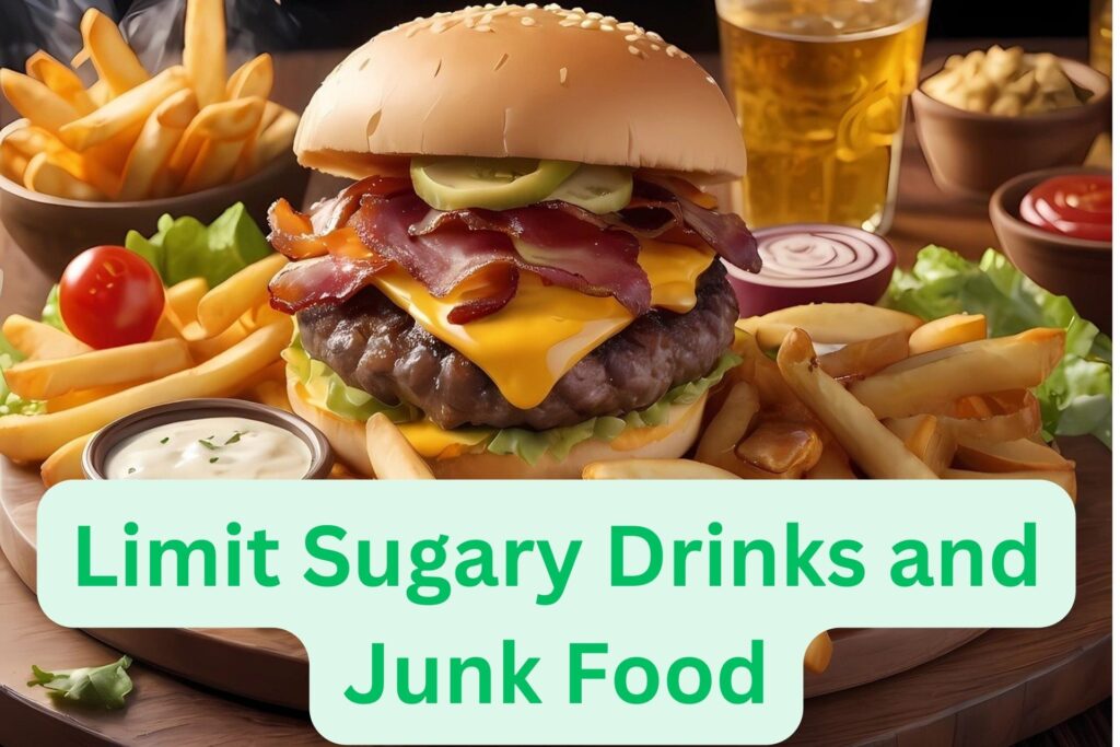 Limit Sugary Drinks and Junk Food