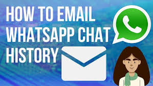 How to Get WhatsApp Chat History: 5 Comprehensive Guide 3 Emailing Chat History