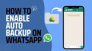 How to Get WhatsApp Chat History: 5 Comprehensive Guide 1 Enable Backups
