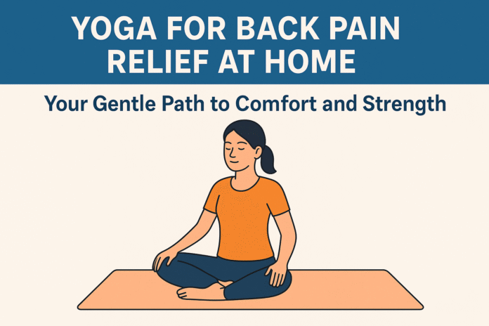 Yoga for Back Pain Relief at Home: Your Gentle Path to Comfort and Strength