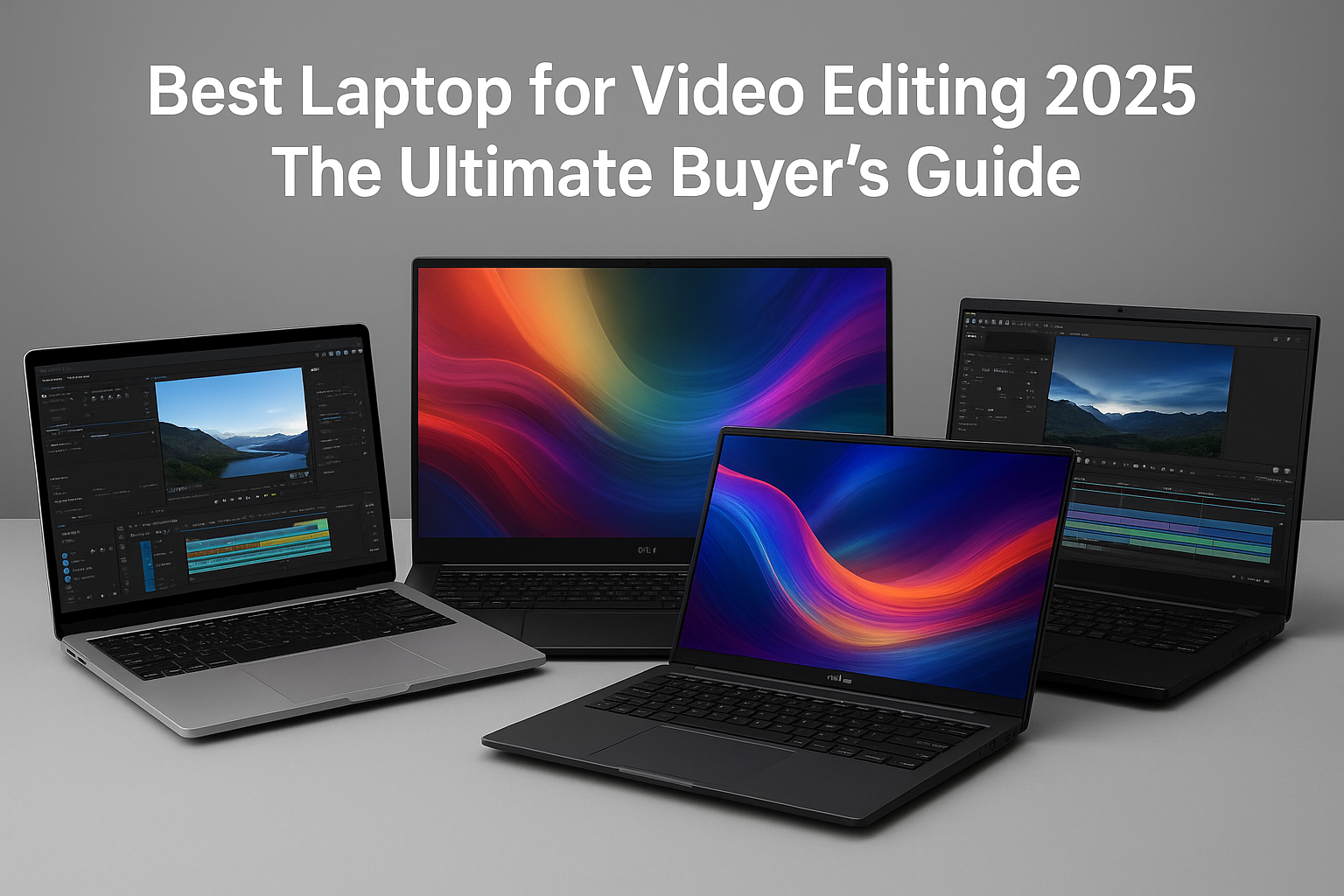 Best Laptop for Video Editing 2025: The Ultimate Buyer’s Guide