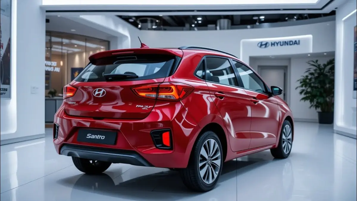 New Hyundai Santro 2025 Launched Featuring Stylish Updates